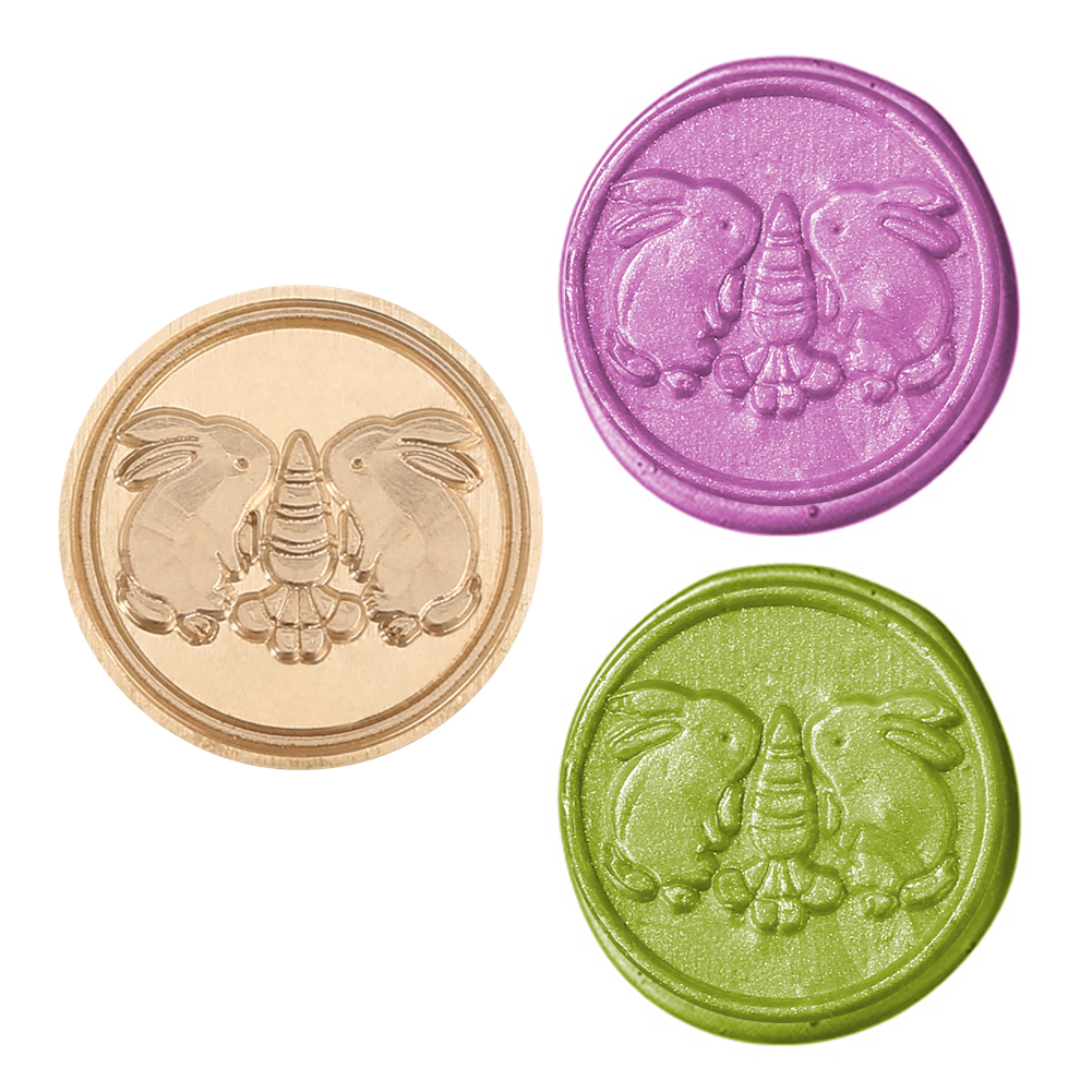 

25MM Rabbit Sealing Wax Stamp Head, 501 Original