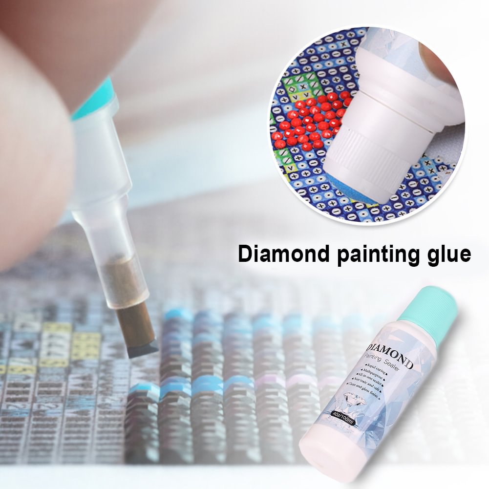 Diamond Painting Tool 100ml Conserver Permanent Hold Shine Effect Sealer