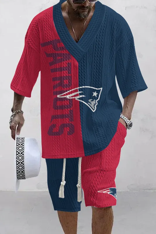 New England Patriots Limited Edition Top And Shorts Two-Piece Suits