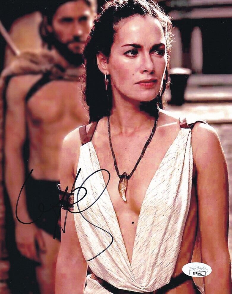 Lena Headey autographed signed autograph Queen Gorgo 300 movie 8x10 Photo Poster painting (JSA)