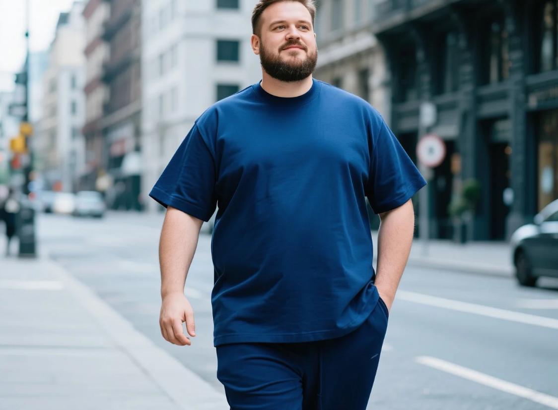 simple big men's T-shirts