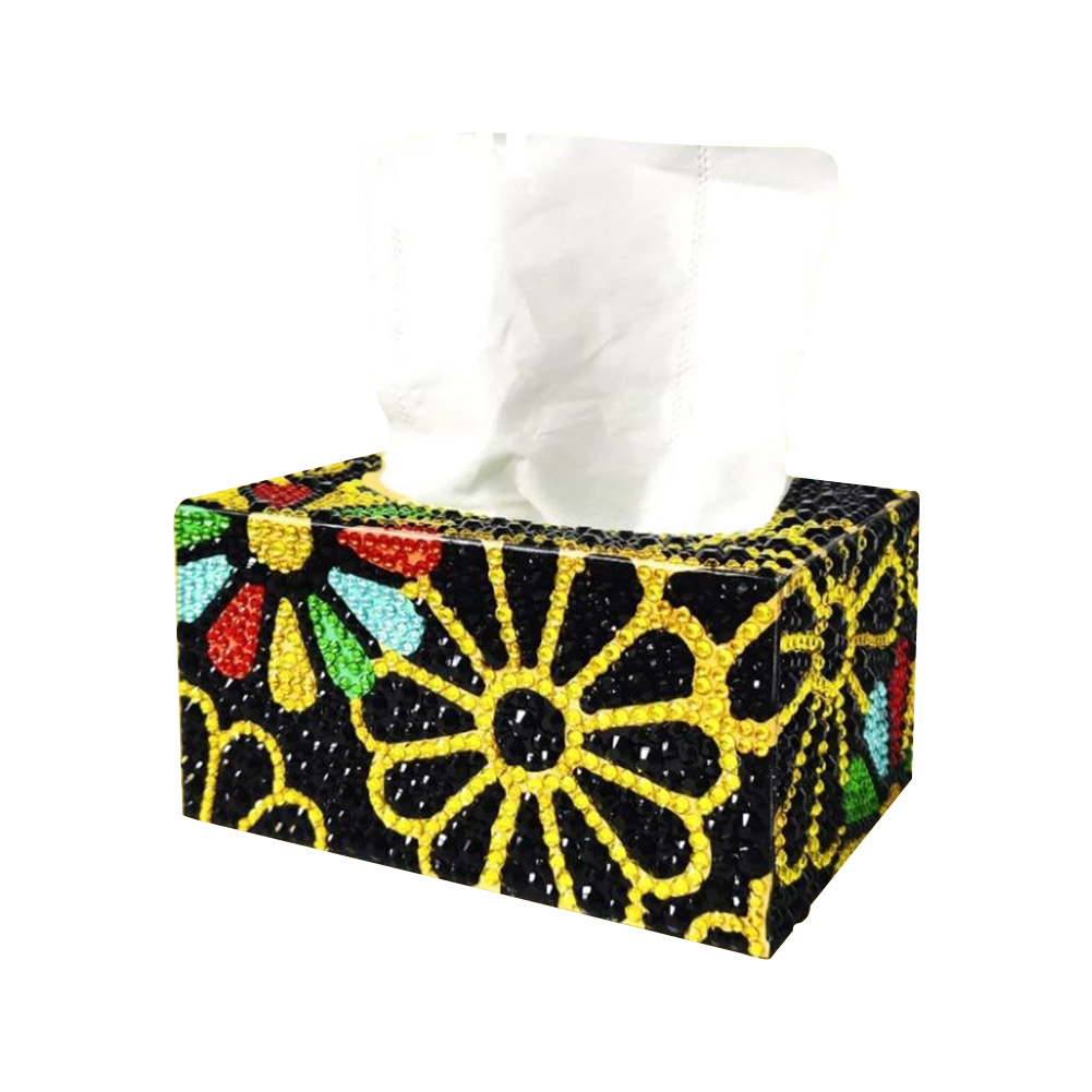 

Flower - 5D DIY Craft Tissue Box, 501 Original