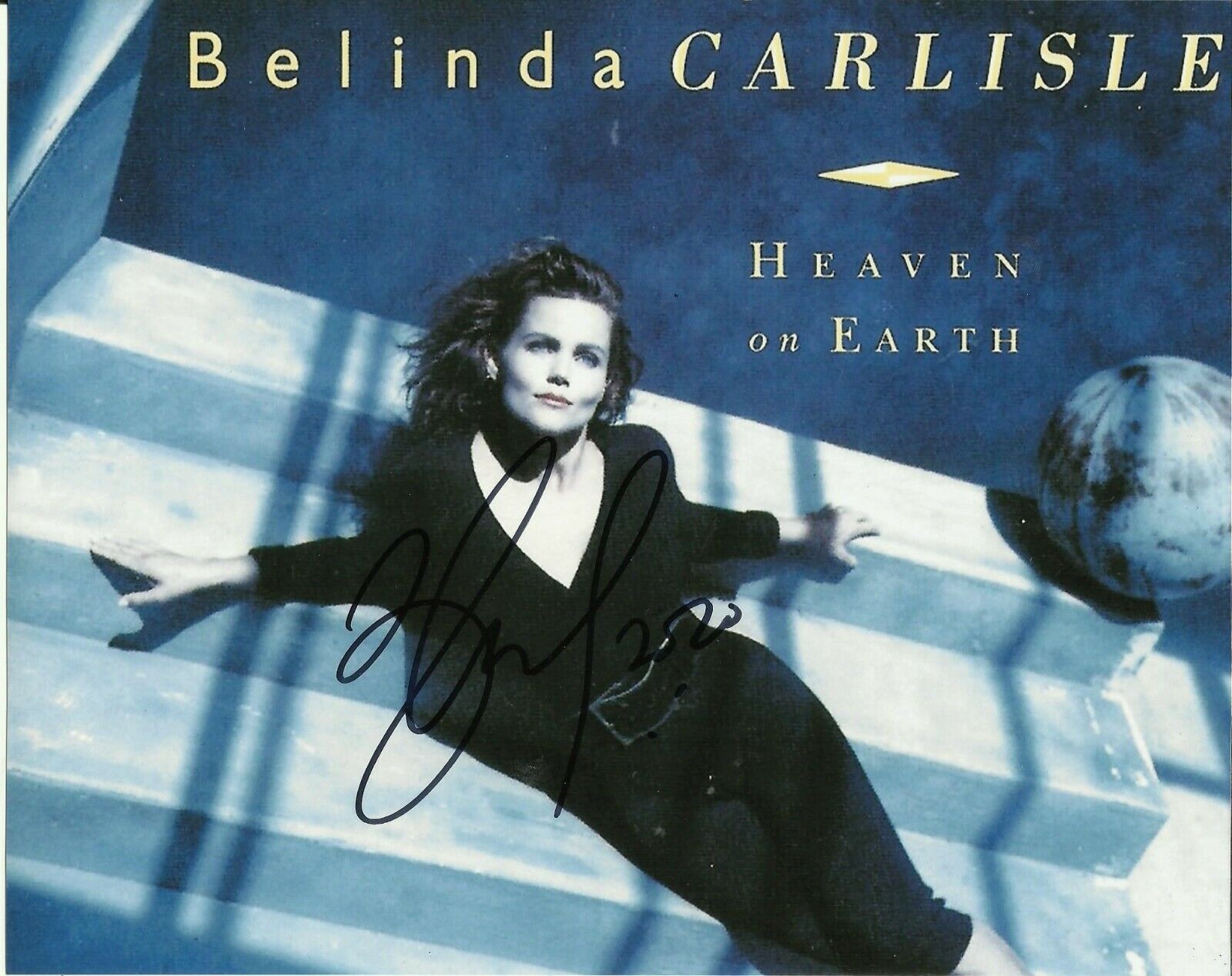 BELINDA CARLISLE SIGNED SEXY Photo Poster painting UACC REG 242 (4)