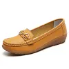 Women's Soft Sole Wide Breathable Waterproof Lightweight Walking Flat Loafer Shoes