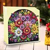 Acrylic Flowers Diamond Painting Napkin Rack Diamond Art Paper Towel Holder
