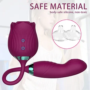 Rose Toy For Women Sucking Vibrating Sex Toy Vibrator Clitoris Stimulator