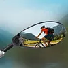 Bicycle Rearview Mirror Handlebar Bike Mirror Adjustable Angle for MTB Road Bike