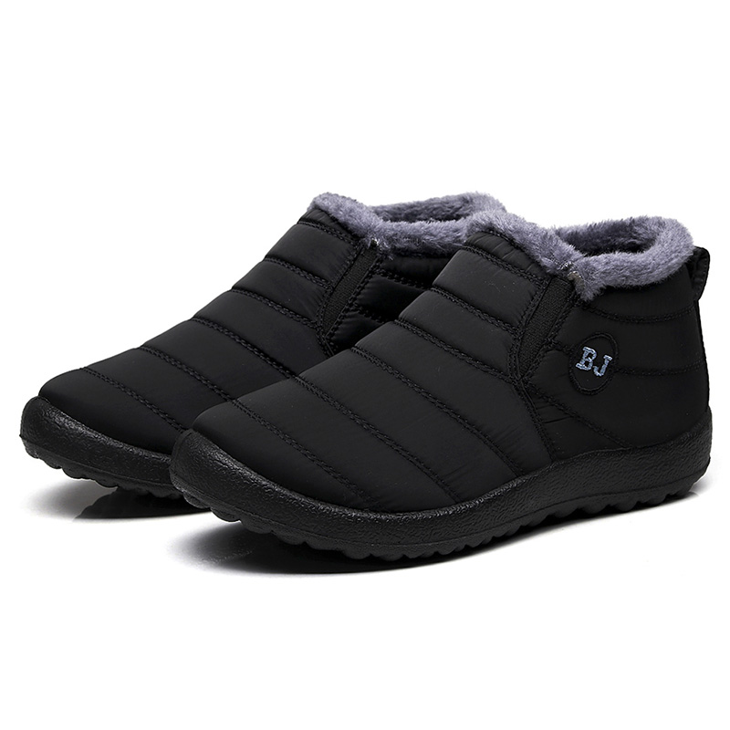 Yelocycle shoes for mens dress Warm Men's Boots Snow Plus Size Winter Boots For Men Fur Shoes For Men Unisex Ankle Boots Waterproof Work Shoes Footwear