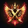 Diamond Painting -DIY Round Drill Letter X