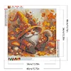Diamond Painting-DIY Full Round Drill Autumn Gnome(40*40 CM)