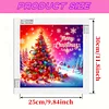 Christmas Tree - Diamond Painting - Partial Special Shaped Drill(Canvas|30*30cm)