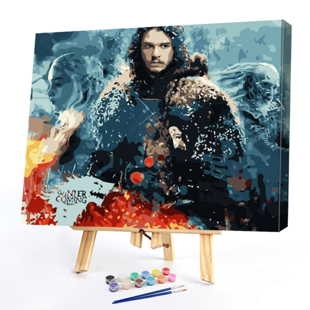 

50*40cm - Paint By Numbers - TV Characters, 501 Original