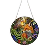DIY Forest  Owl Diamond Painting Pendant(Single Sided)