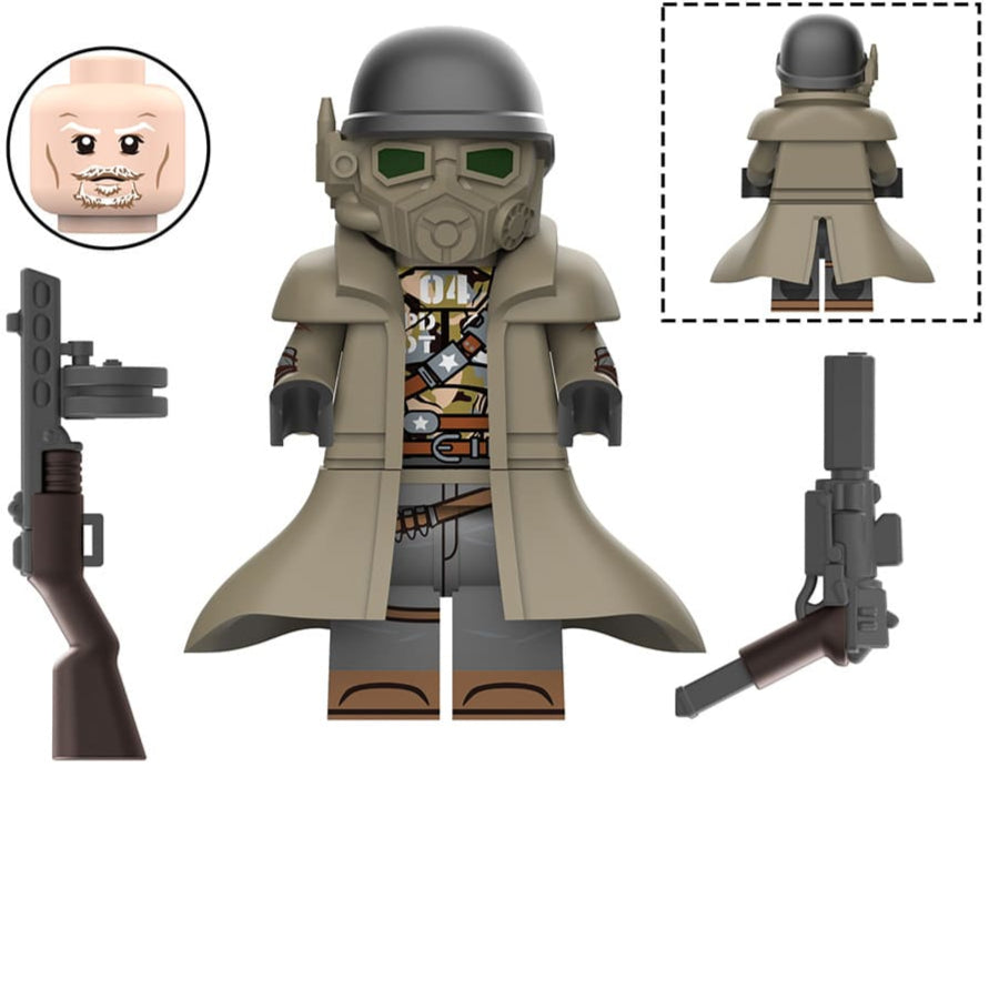 Desert Ranger Custom Fallout Minifigure Minifigure Bricks monstertoys