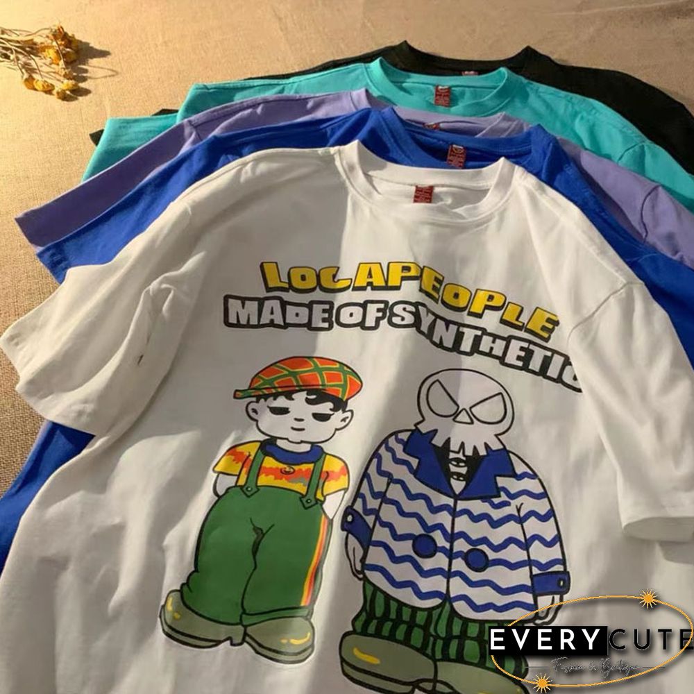 Unisex Fun Print Oversized T-Shirt