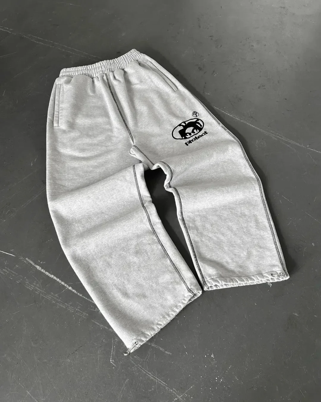 Aonga Streetwear Sweatpants Y2K Pants Mens Womens Hip Hop Striped Letters Embroidery Retro Cotton Baggy Hosen Joggers Cargo Pants aonga