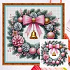 Wreath-14CT Counted Cross Stitch Kit(40x40cm)
