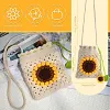Crochet Kit for Beginners - Phone Bag Crochet Starter Kit with Video Tutorials And Yarns, Hook, Additions for Adult Knitting Craft