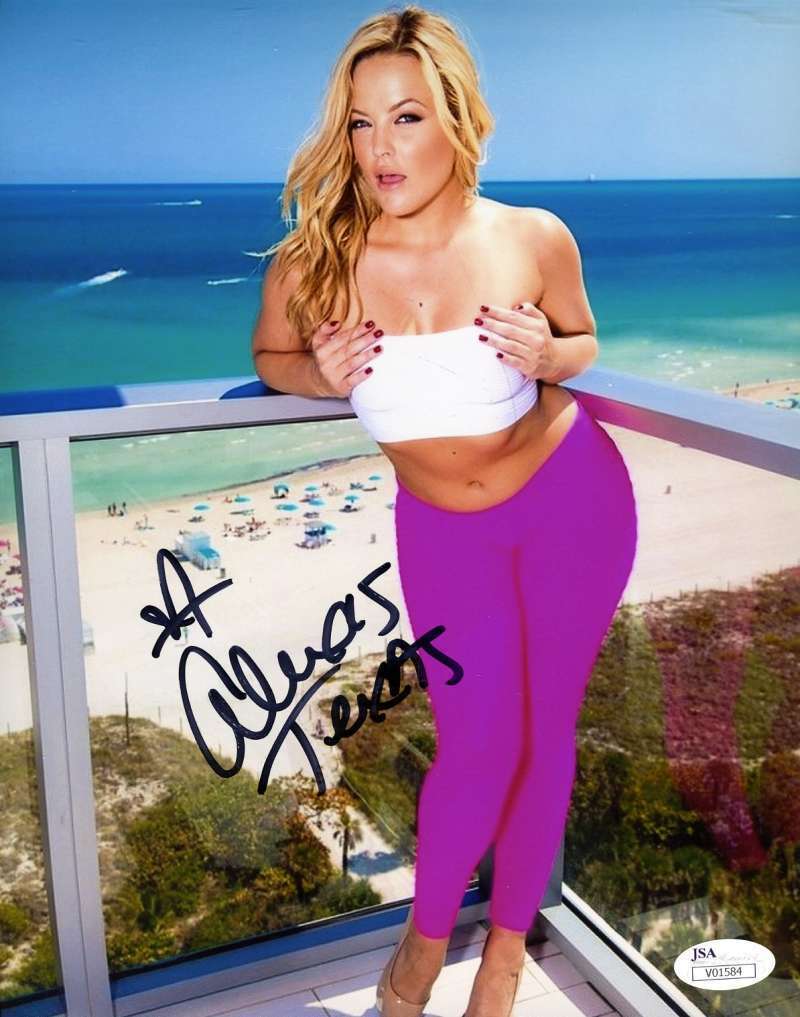 Alexis Texas Jsa Coa Hand Signed 8x10 Photo Poster painting Avn Autograph Authenticated 16