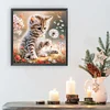 (US Only)Cat - Diamond Painting - Partial Special Shaped Drill (Canvas|30*30cm)