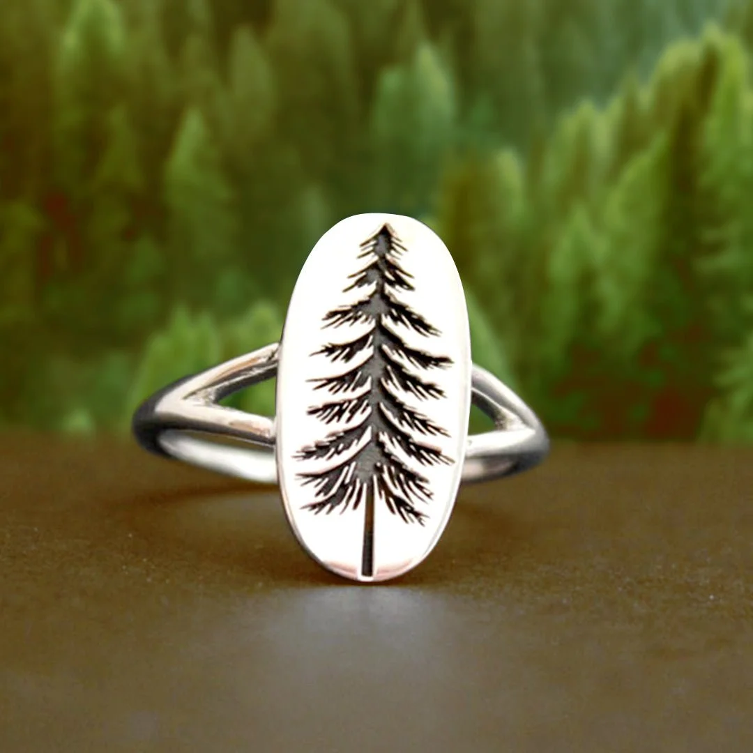 Dainty Pine Tree Ring