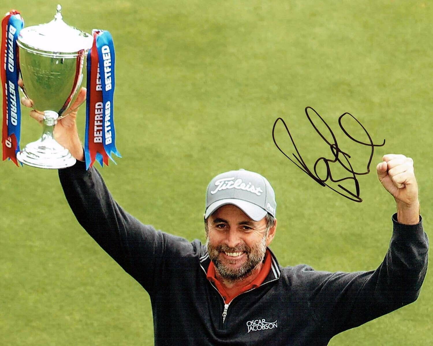 Richard BLAND Signed Autograph GOLF 10x8 Photo Poster painting AFTAL COA Betfred Masters Winner