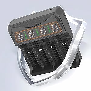 18650 Battery Charger, 4 Bay