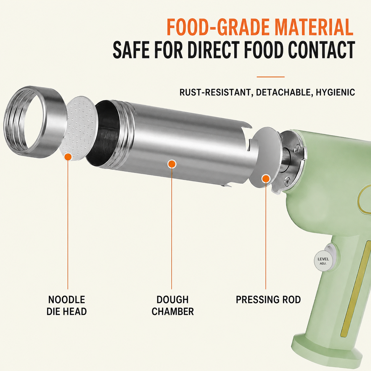 🔥Fully Automatic Handheld Pasta Maker &ndash; Multifunctional