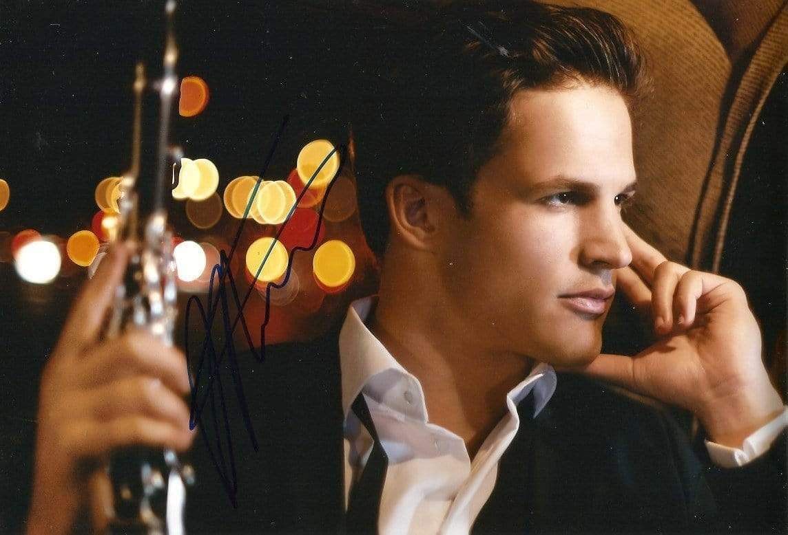 Andreas Ottensamer CLARINETIST autograph, In-Person signed Photo Poster painting