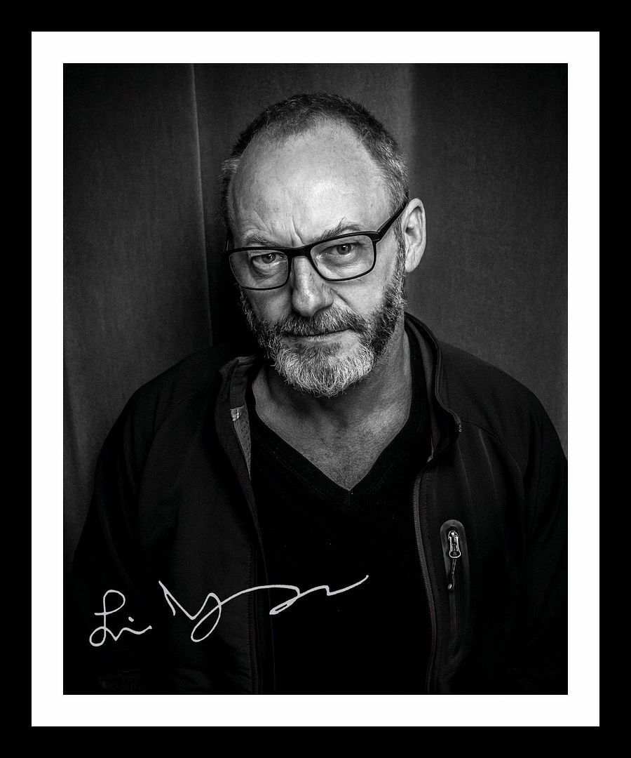 Liam Cunningham Autograph Signed & Framed Photo Poster painting