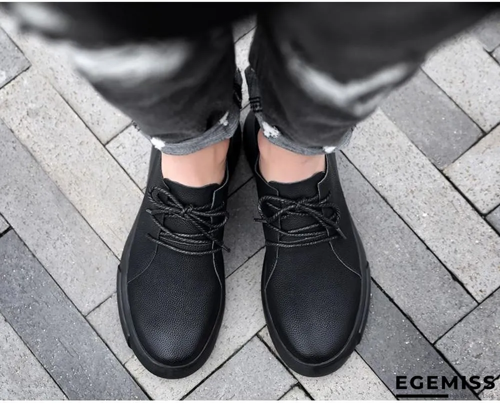 Casual Shoes Loafers Men Shoes Quality Handmade Leather Shoes Men Flats Moccasins Shoe | EGEMISS