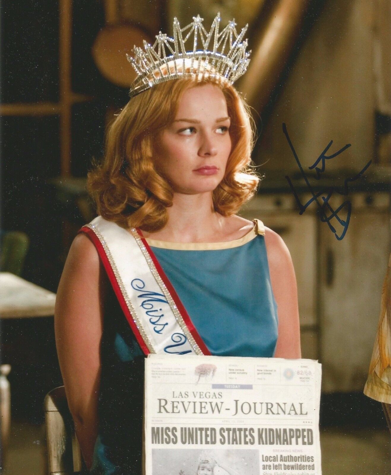 Heather Burns Signed Miss Congeniality 10x8 Photo Poster painting AFTAL