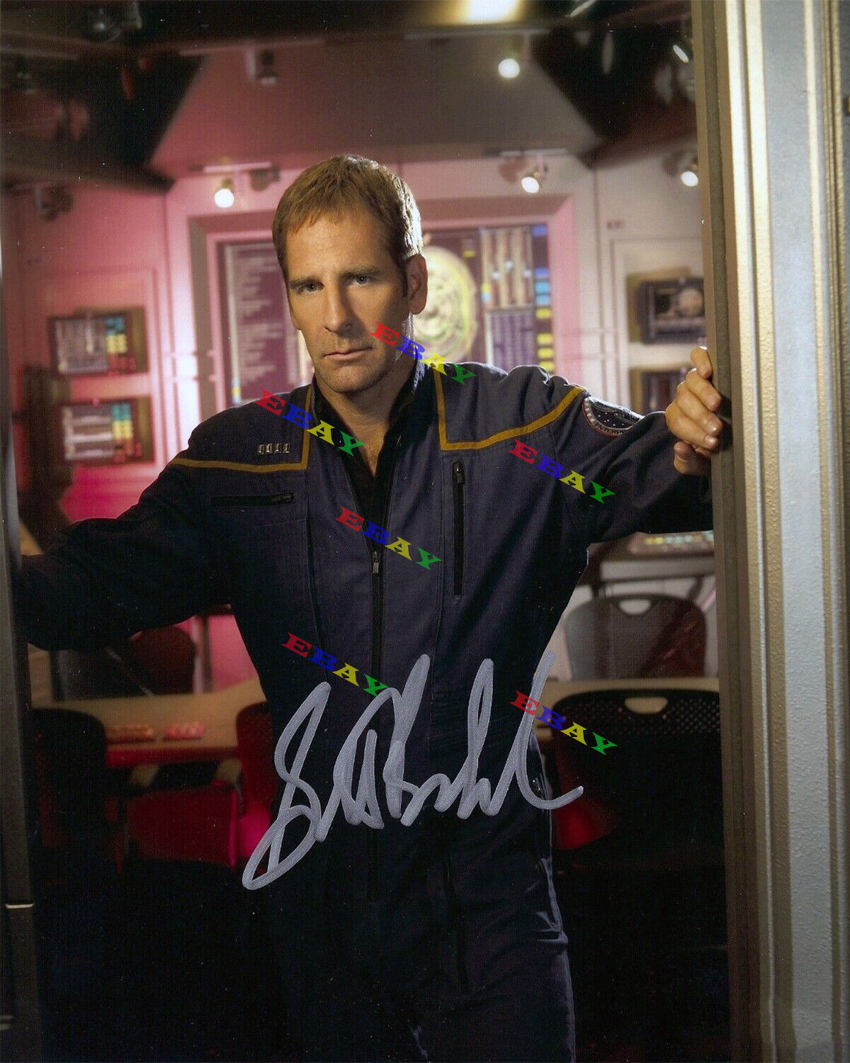 SCOTT BAKULA CAPT. ARCHER STAR TREK Autographed Signed Photo Poster painting Reprint