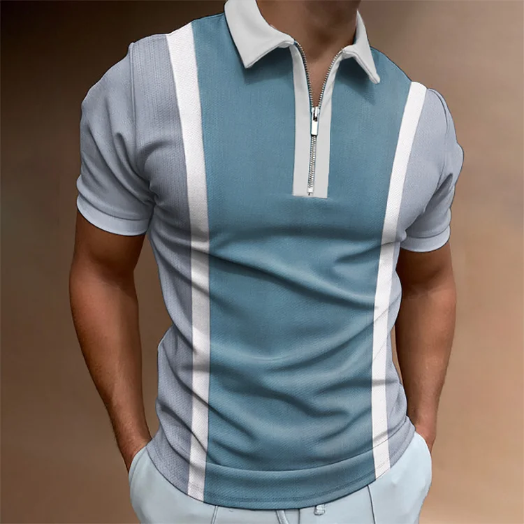 Morandi Color Fashion Polo Shirt
