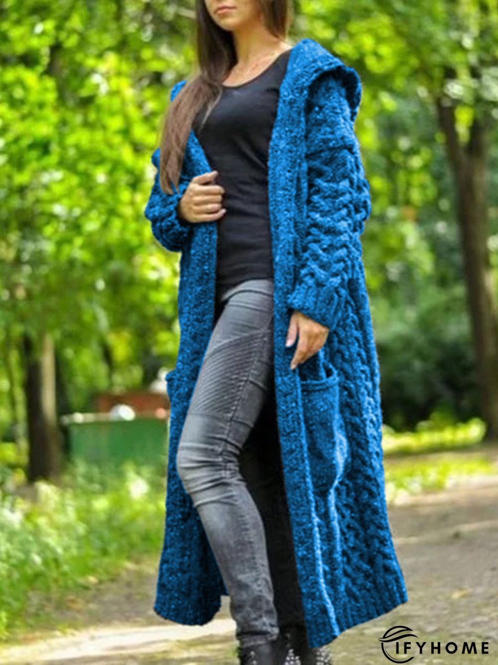 Knitted Casual Cardigan | IFYHOME