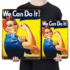 We Can Do It - Metal Tin Signs(8*12Inch/12*16Inch)