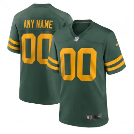 Men's Green Bay Packers ACTIVE PLAYER Custom 2021 Green Stitched Jersey 4NJH