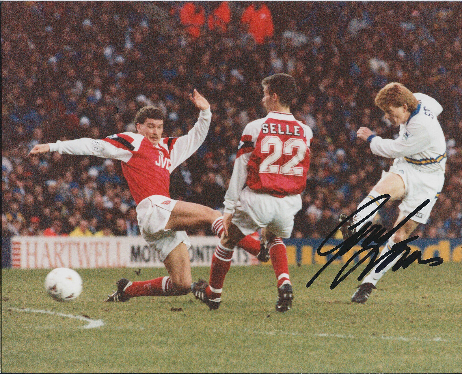 Gordon STRACHAN Signed Autograph 10x8 Photo Poster painting AFTAL COA Leeds United SCOTLAND