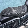 2Pcs Motorcycle Seat Cushion Shock-Absorbing 3D Motorcycle Seat Cover for Riding