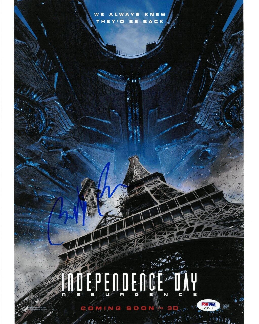 Bill Pullman Signed Independence Day Autographed 11x14 Photo Poster painting PSA/DNA #AD35414