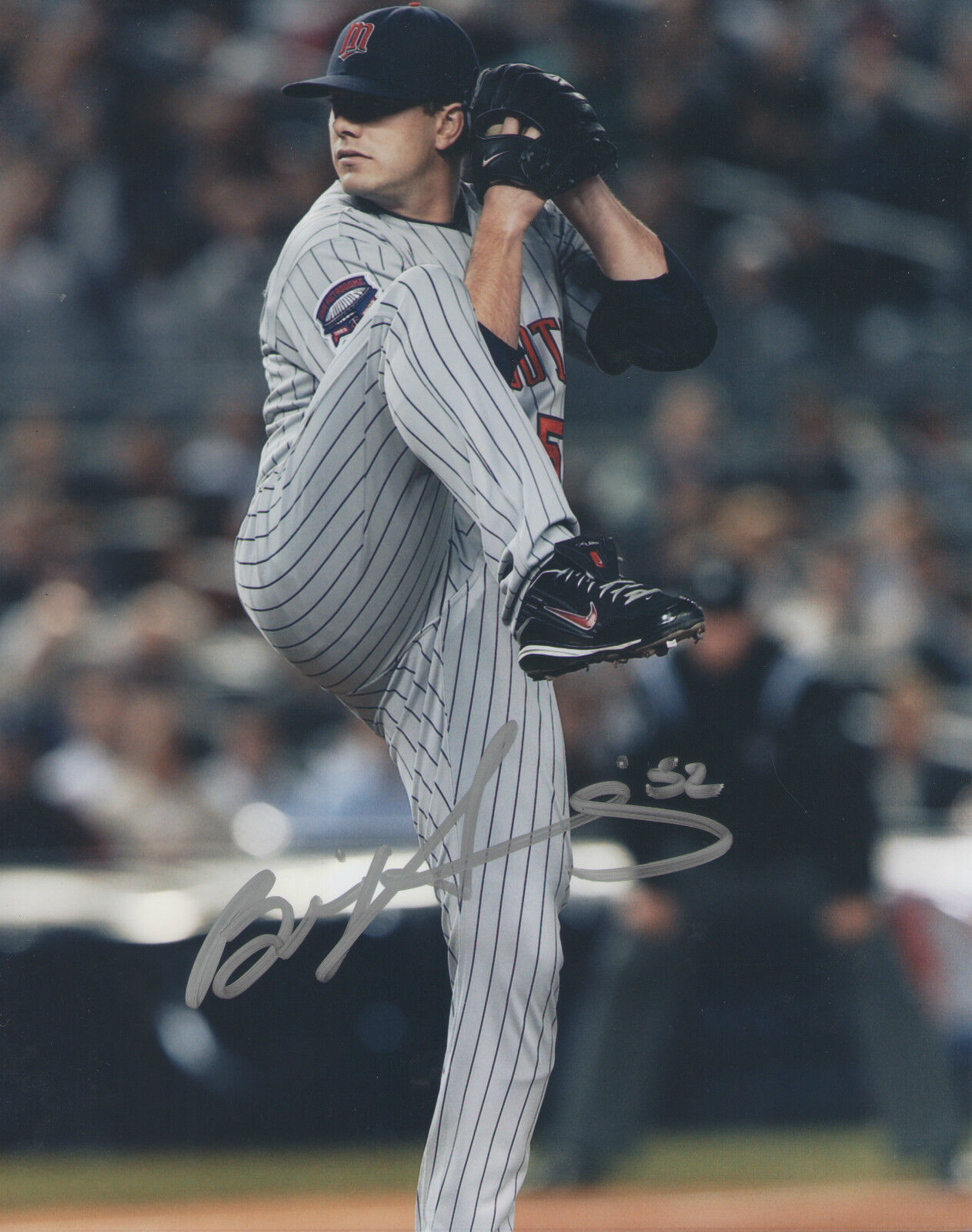 Brian Duensing MN Minnesota Twins Auto Signed 8x10 Photo Poster painting B2 COA GFA