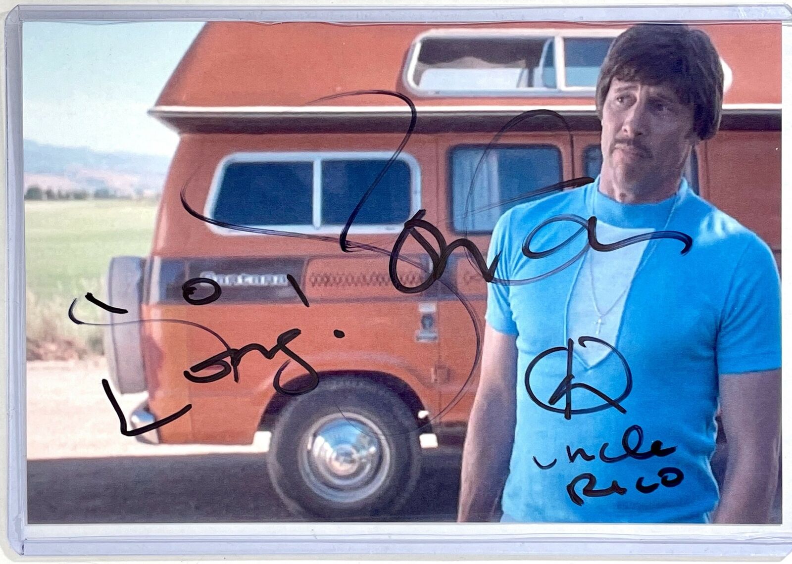 Jon Gries Signed 4x6 Photo Poster painting Uncle Rico Napoleon Dynamite Autograph Auto