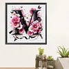 Diamond Painting-DIY Full Round Drill  Letter M