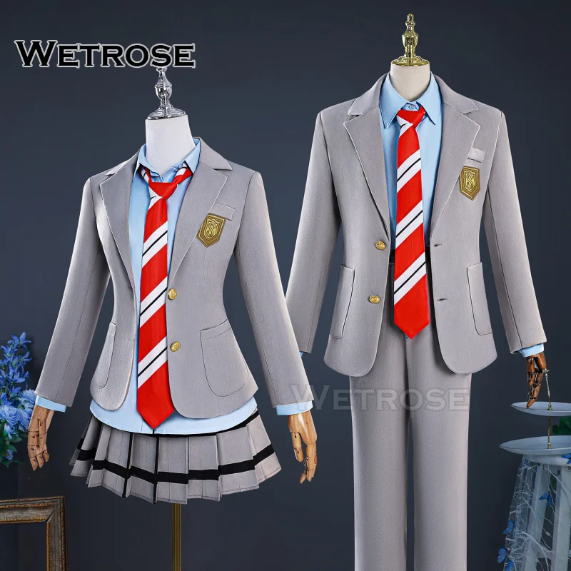 [Wetrose] Pre-Order Your Lie in April Miyazono Kaori Arima Kousei School Uniform Cosplay Costume