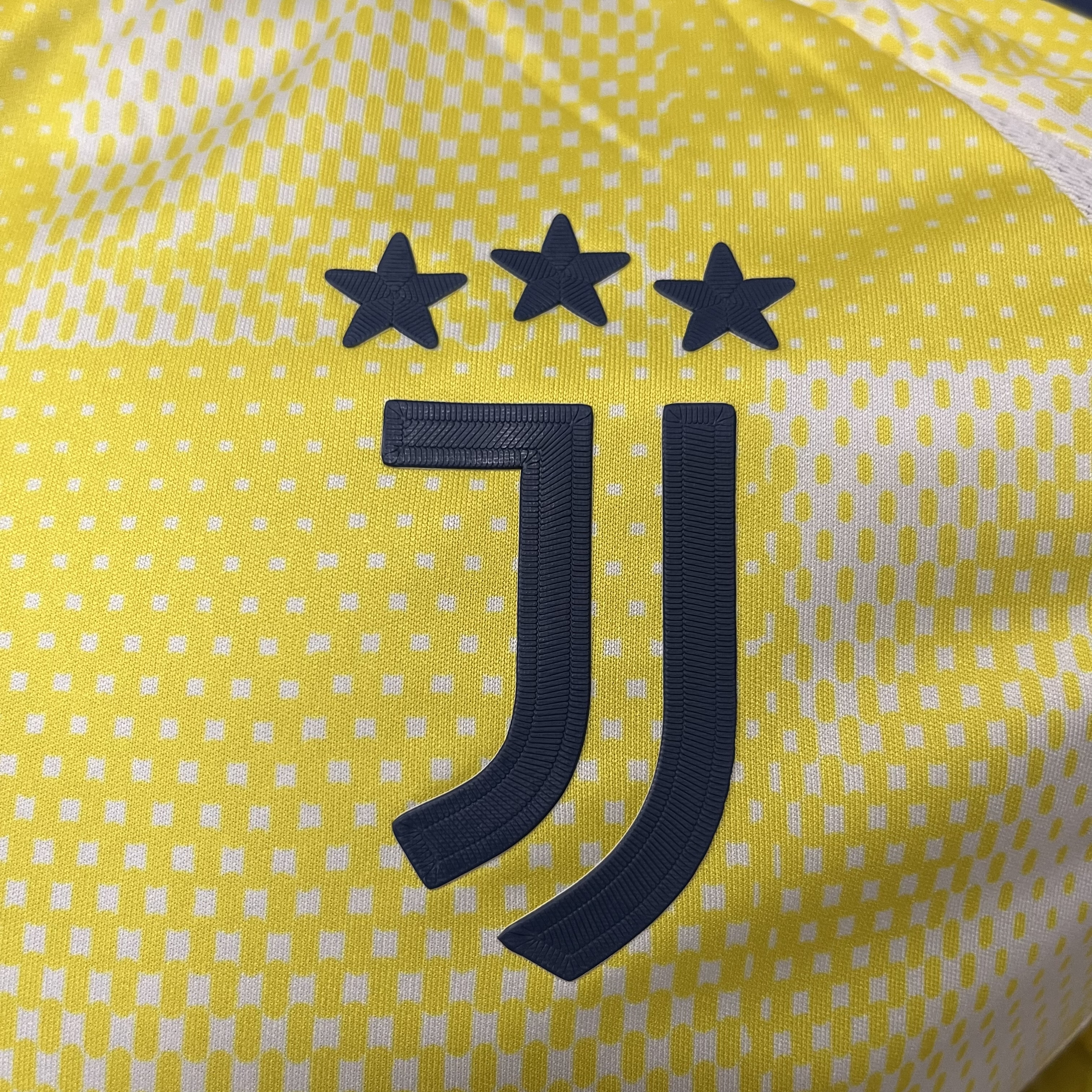 24/25 Juventus Away Player Version Men's Football T-Shirt 1:1 Thai Quality