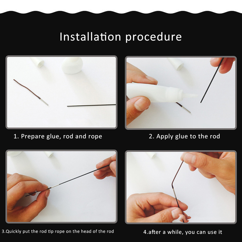 

5x Fishing Rod Tip Wire Rotatable Tip Line 1.0mm/1.2mm/ Fishing Tackle, 1.4mm, 501 Original