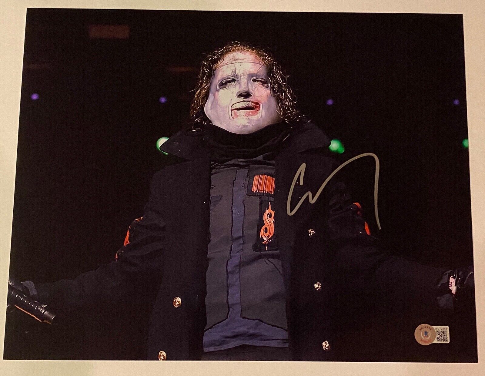 Corey Taylor Signed Autograph 11x14 Photo Poster painting Slipknot Stone Sour Proof Beckett COA