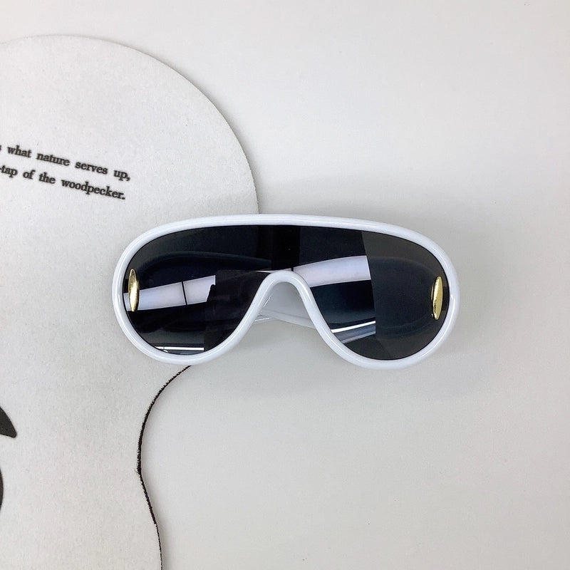 New Children’s Sunglasses Retro UV-proof Beach Baby Sunglasses Boys And Girls Concave Glasses Fashion