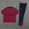 England 24-25 1/4 Zip Tracksuit Red Chandal