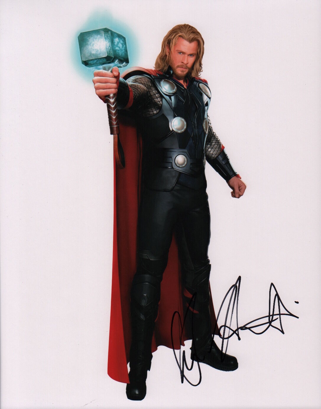 Chris Hemsworth (Thor) signed 11x14 Photo Poster painting